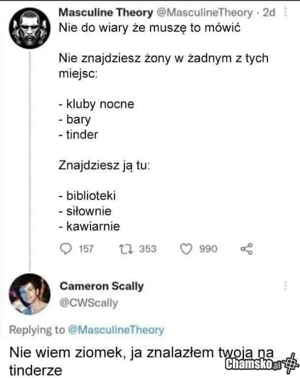Gdzie nie znajdziesz żony