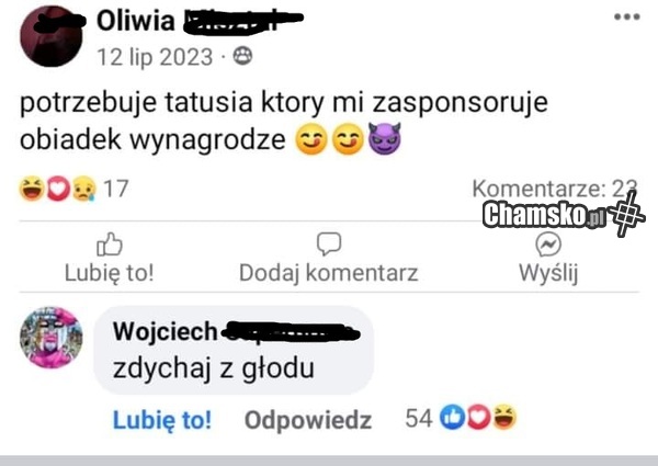 Kto kupi obiadek?