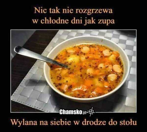 Rozgrzewająca zupa