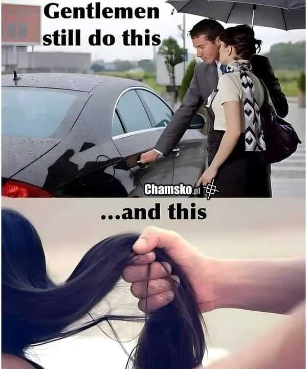 Dżentelmeni robią to... i to