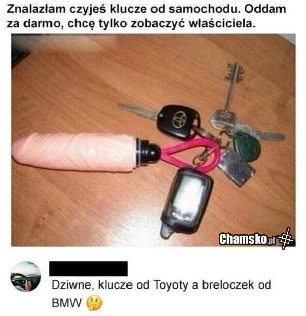 Znaleziono kluczyki