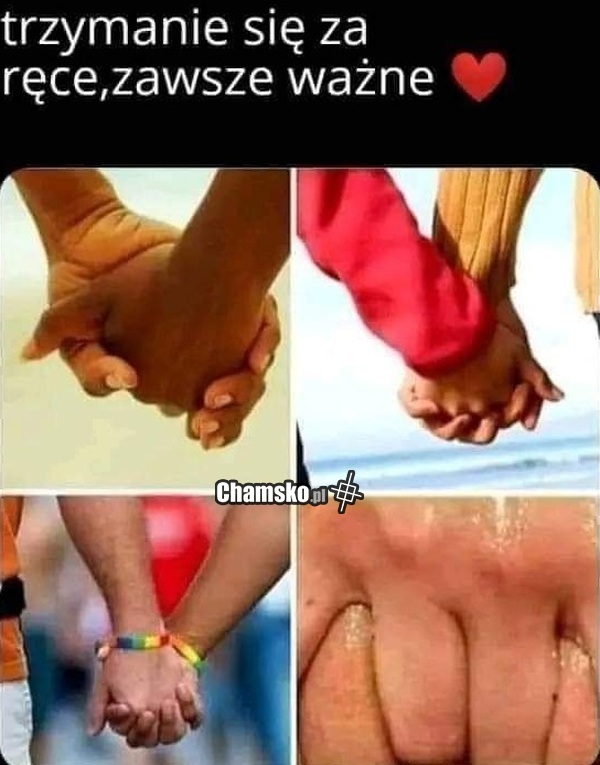 Trzymanie za ręce