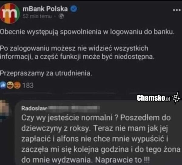 Problem z logowaniem