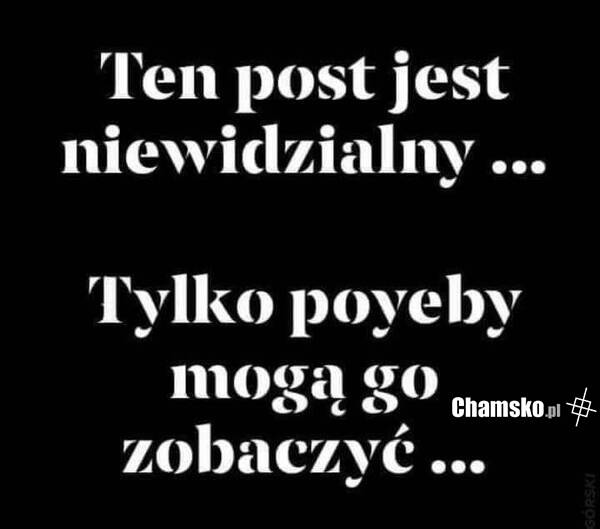 Niewidzialny post