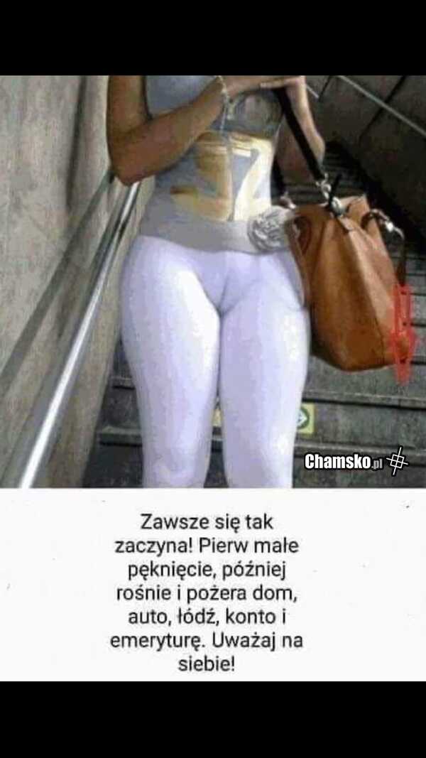 Małe pęknięcie
