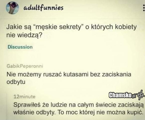 Męskie sekrety