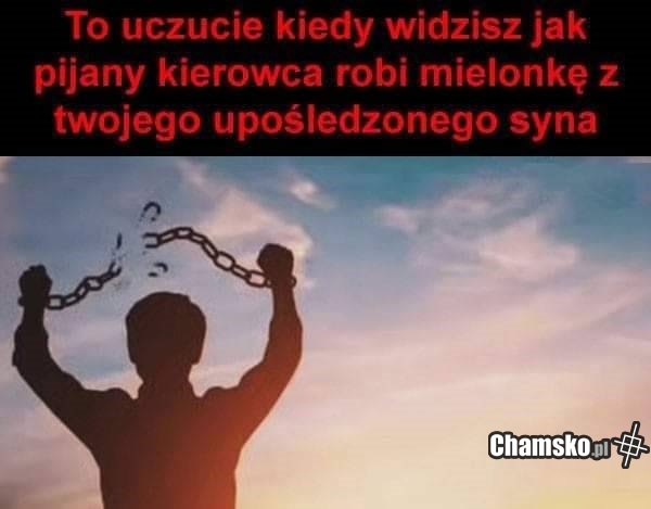 Wypadek z pijanym kierowcą