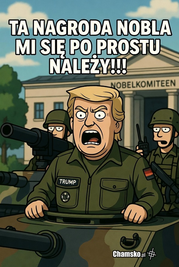 Nobel dla Trumpa!