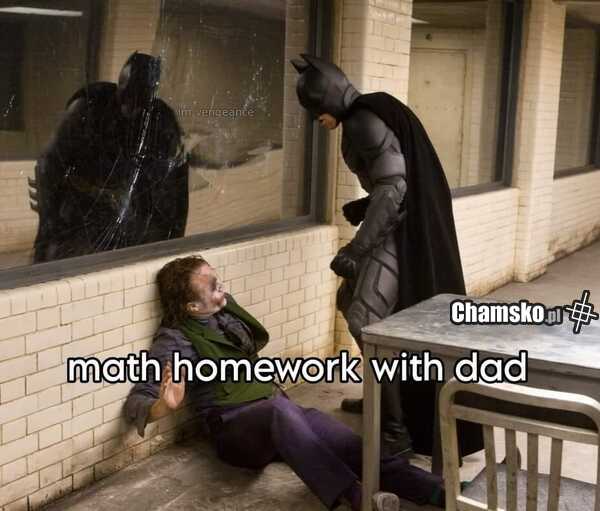 Zadanie z matmy z ojcem