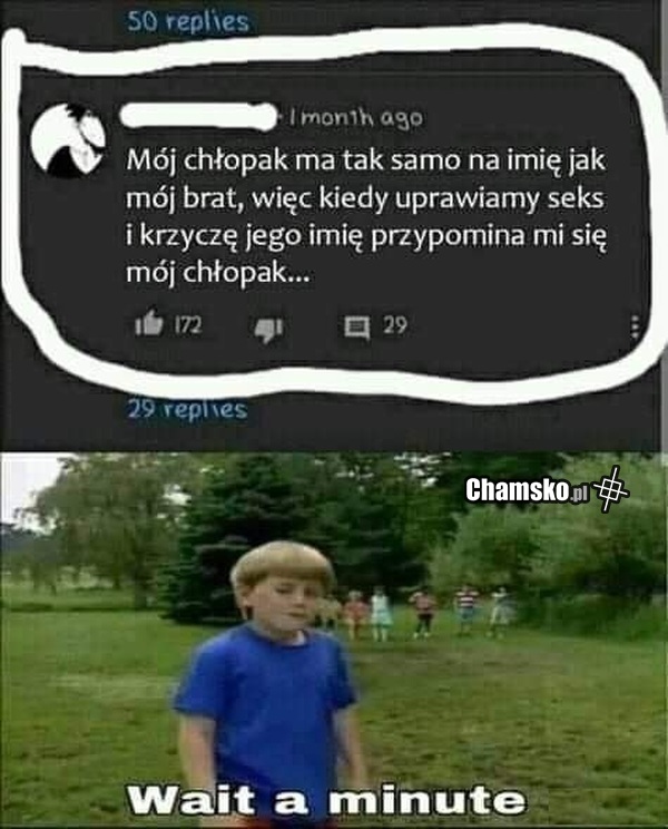 To samo imię