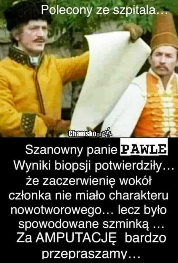Polecony ze szpitala