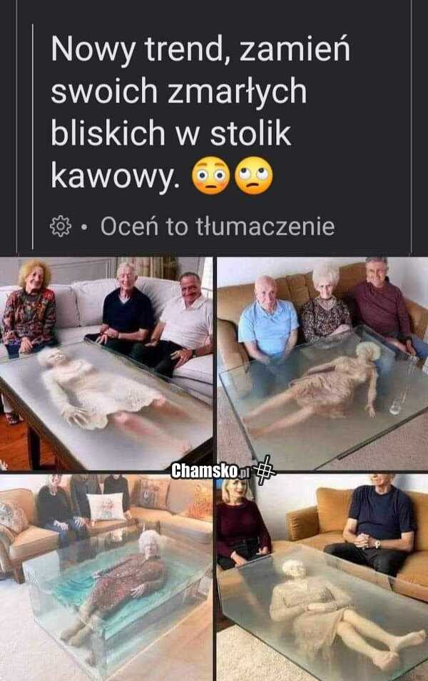 Nowe modne stoliki