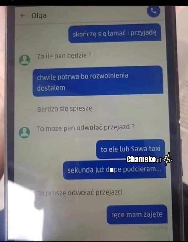 Za ile Pan będzie?