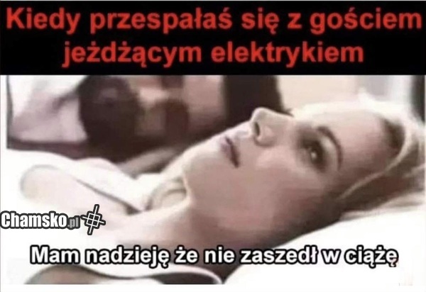 Gdy jeździ elektrykiem