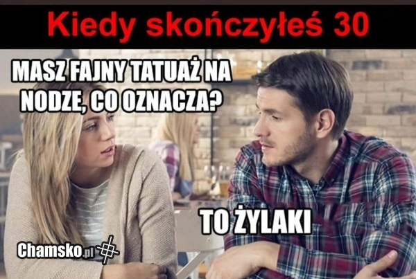 Fajny tatuaż