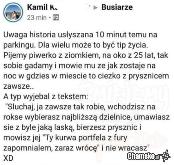 Sposób na prysznic