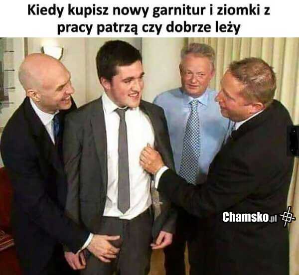 Nowy garnitur