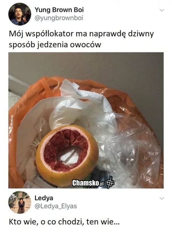 Jedzenie owoców