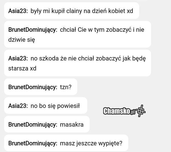 Były się powiesił? Chuj tam, pokaż dupę xd