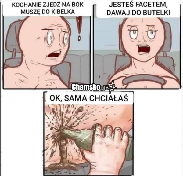 Muszę do kibelka