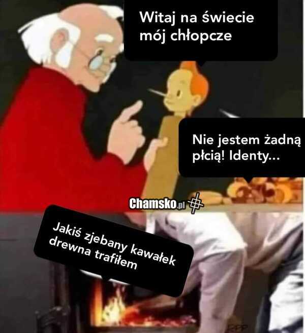Chłopiec z drewna