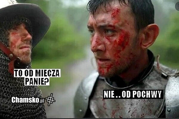 Od miecza?