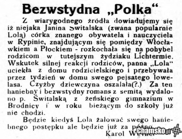 News ze starej gazety