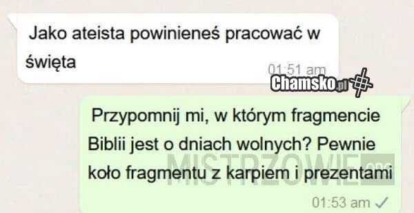 Praca w święta