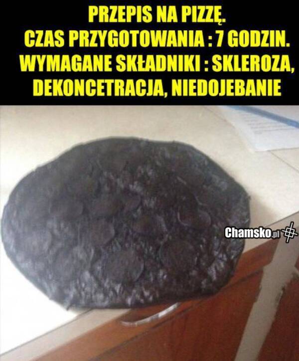 Przepis na pizze