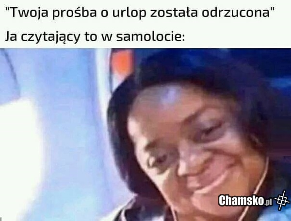 Prośba o urlop
