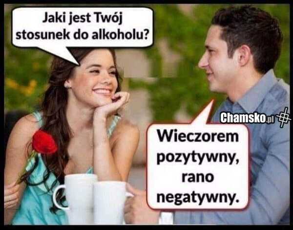 Stosunek do alkoholu