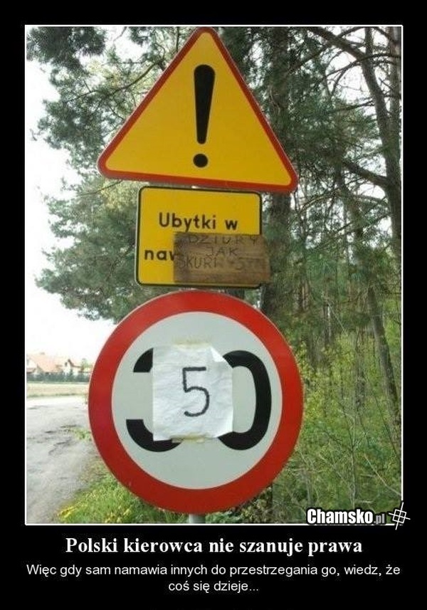 Dziury jak...