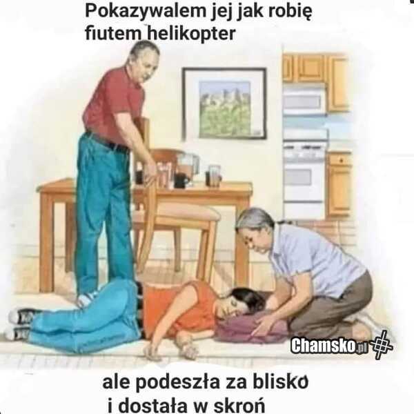 Wypadek w domu
