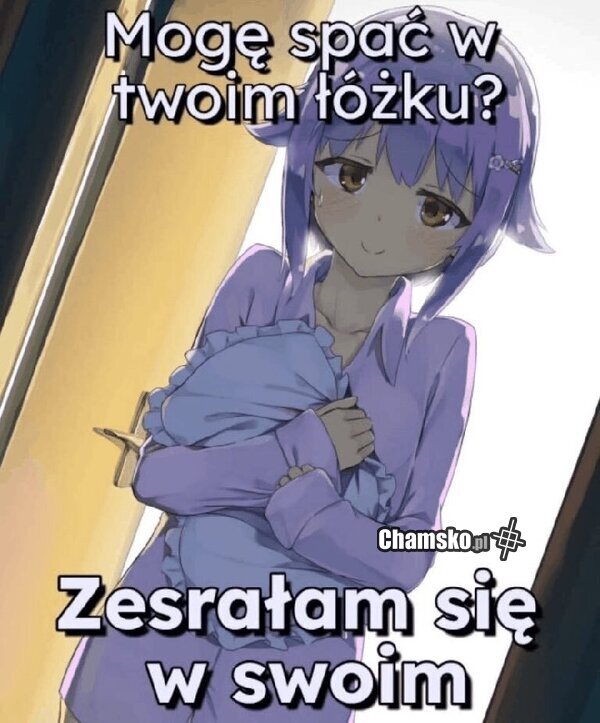 Mogę spać u Ciebie?