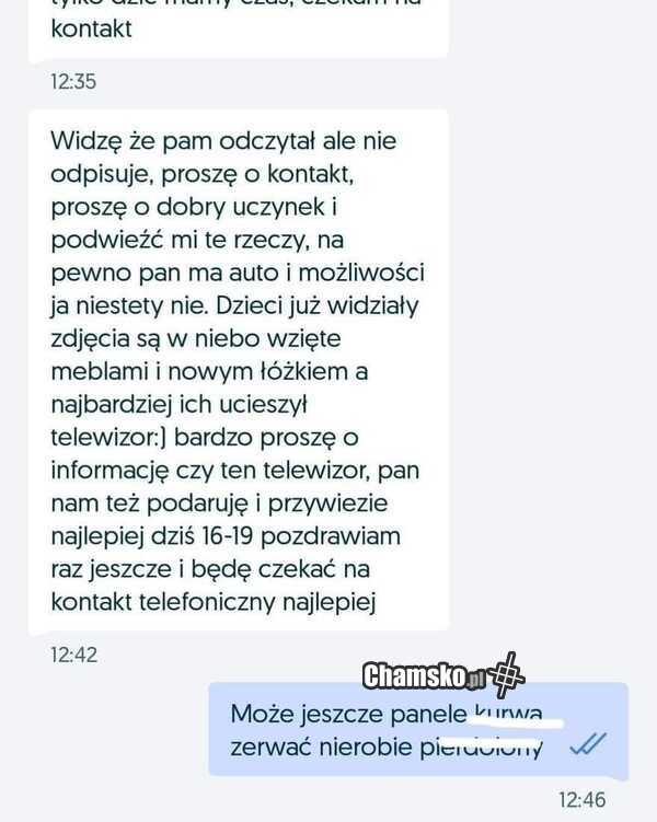 Co jeszcze mu dać?