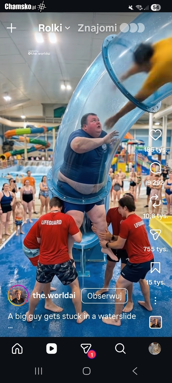 Niefajnie...