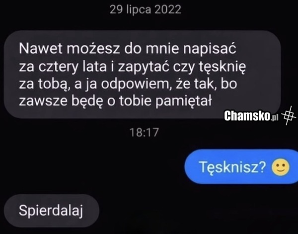Tesknisz?