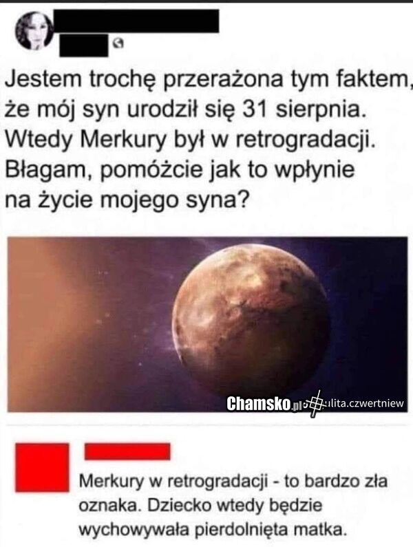 Retrogradacja Merkurego