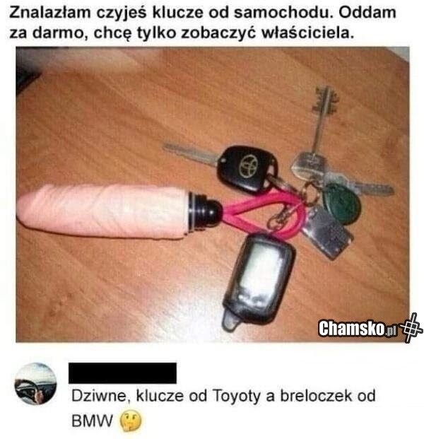Znaleziono klucze