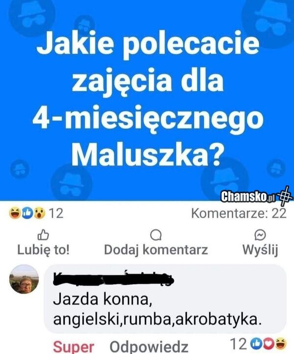 Zajęcia dla dziecka