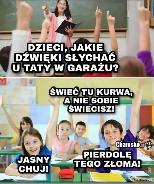 Dźwieki z garażu