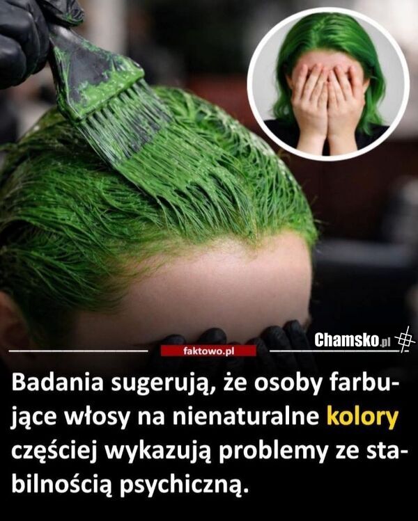 Kolorowe włosy