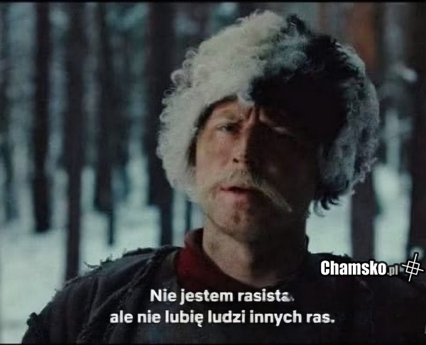 Nie jestem rasistą
