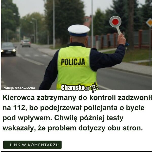 Pijany za kierownicą