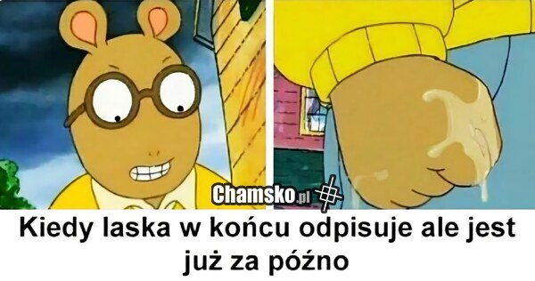 Gdy laska wolno odpisuje