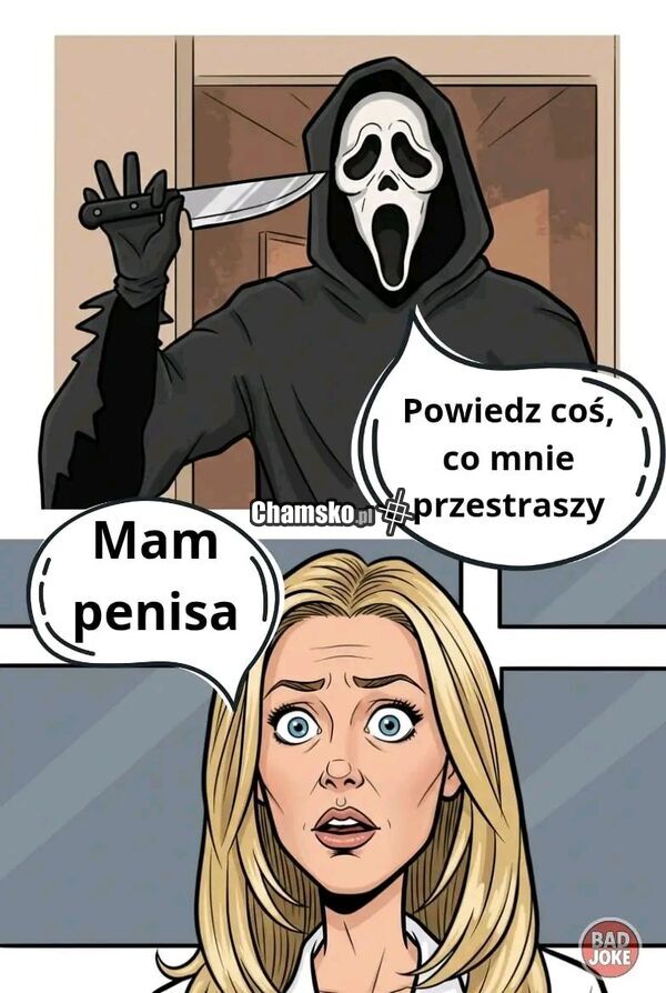 Coś strasznego