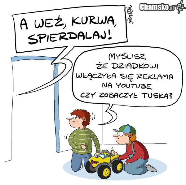 Co zobaczył dziadek?