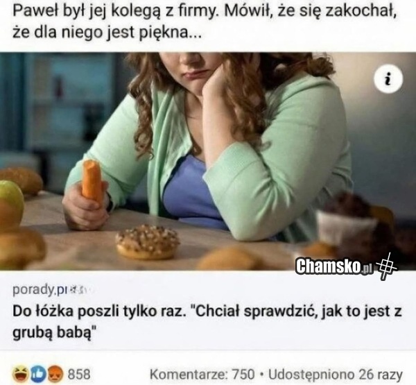 Paweł chciał tylko spróbować