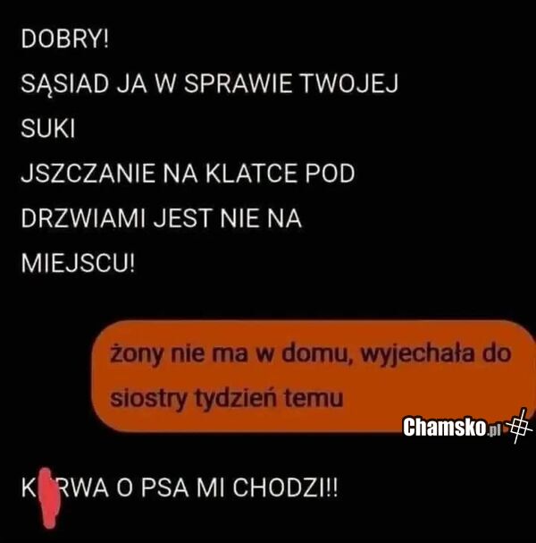 Szczanie pod drzwiami