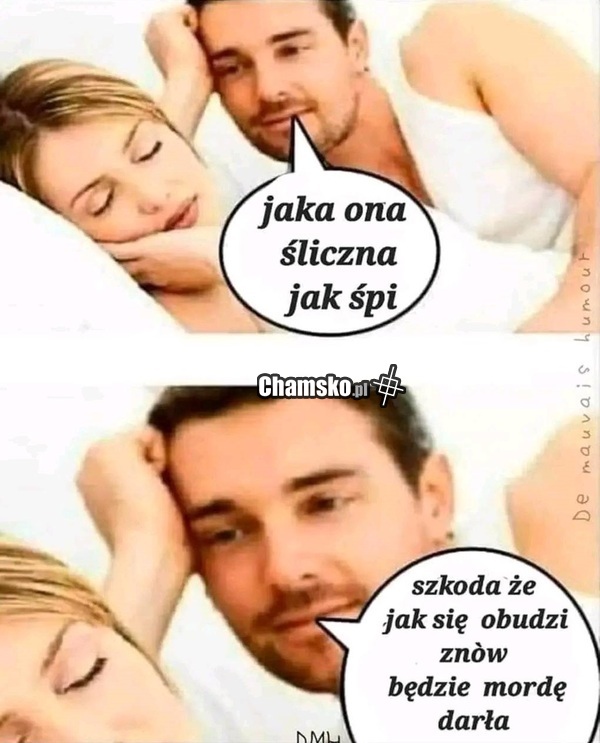 Pięknie śpi